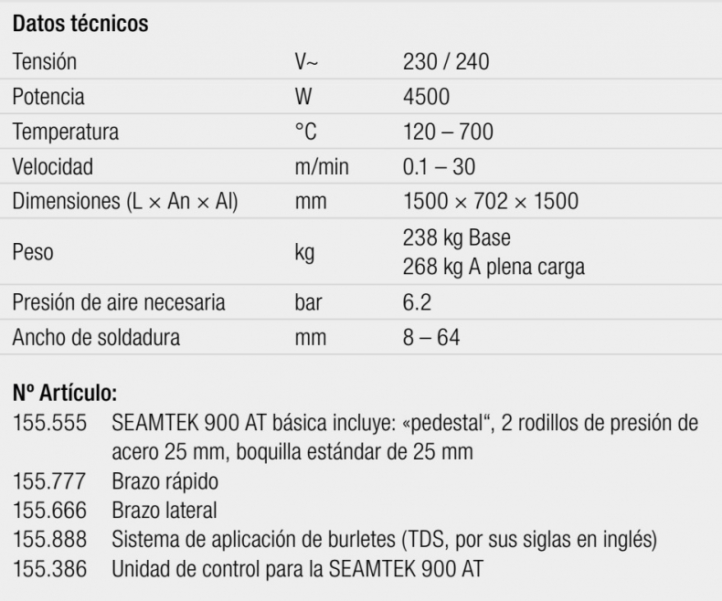 gallery/seamtek tecnica